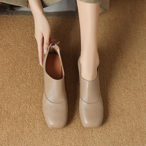 Handcrafted Luxury Leather Women’s Shoes: Exceptional Quality and Elegance(Easn20182058)