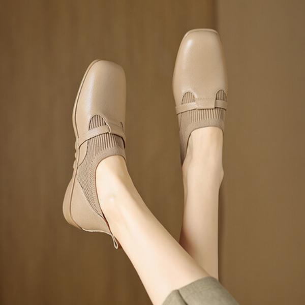 Elegant Handmade Genuine Leather Women's Shoes(Easn20182059)