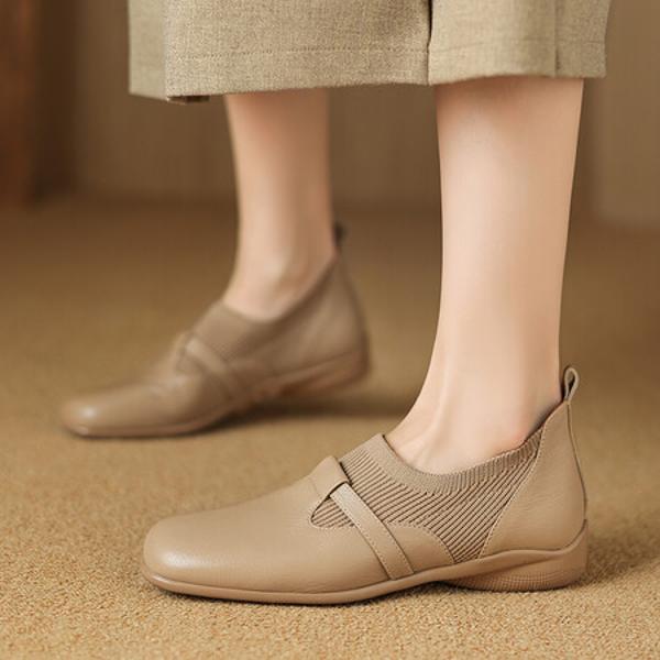 Elegant Handmade Genuine Leather Women's Shoes(Easn20182059)