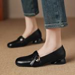 Elegant Handcrafted Leather Women's Shoes of Luxury Quality(Easn20182078)