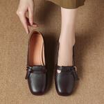 Elegant Handcrafted Leather Women's Shoes of Luxury Quality(Easn20182078)