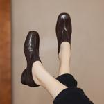 Exquisite Handmade Leather Women's Shoes: Luxurious Craftsmanship & Elegance(Easn20182121)