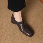 Exquisite Handmade Leather Women's Shoes: Luxurious Craftsmanship & Elegance(Easn20182121)