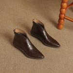 Exquisite Handcrafted Leather Women's Shoes - Luxurious Elegance(Easn20182256)