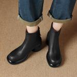 Handcrafted Leather Women's Shoes: Timeless Elegance(Easn20182101)