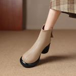 Handcrafted Leather Women's Shoes: Timeless Elegance(Easn20182101)