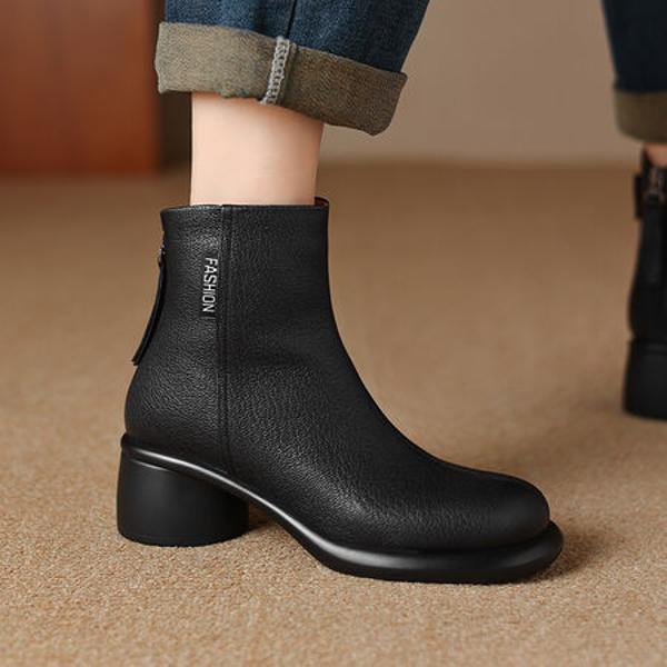 Elegant Handcrafted Genuine Leather Women’s Shoes with Luxury Craftsmanship(Easn20182089)