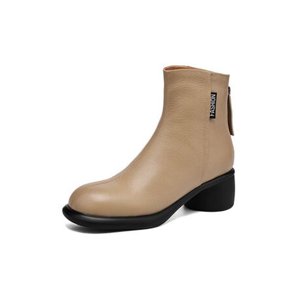 Elegant Handcrafted Genuine Leather Women’s Shoes with Luxury Craftsmanship(Easn20182089)