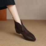 Handcrafted Luxury Leather Women's Shoes: Timeless Elegance and Quality(Easn20182266)