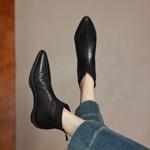 Exquisite Handmade Leather Women's Shoes: Luxury Craftsmanship(Easn20182268)