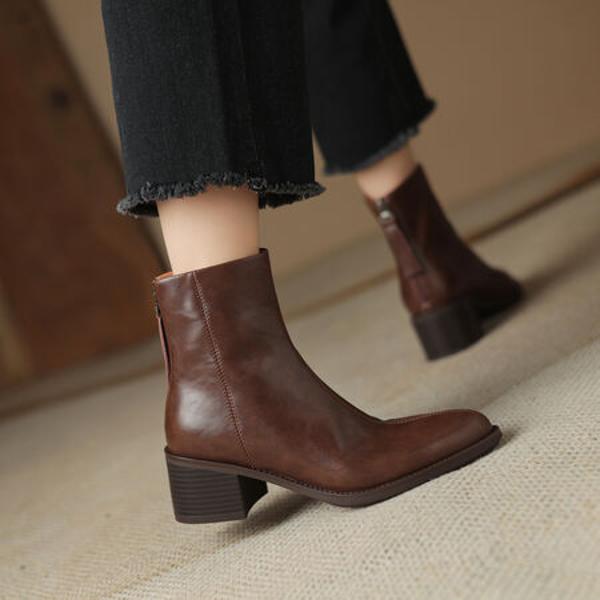 Exquisite Handcrafted Leather Women’s Shoes: Luxurious Elegance in Every Stitch(Easn20181283-1)