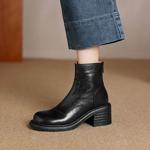 Handcrafted Genuine Leather Women's Shoes: Elegance Meets Luxury Quality(Easn20182269)