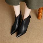 Handcrafted Luxury Leather Women's Shoes: Elegance in Every Stitch(Easn20182279)