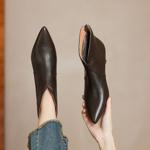 Handcrafted Luxury Leather Women's Shoes: Elegance in Every Stitch(Easn20182279)