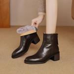 Handcrafted Genuine Leather Women’s Shoes: Elegant Luxury & Quality(Easn20182273)