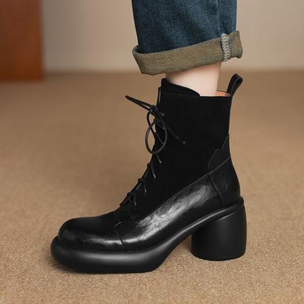 Exquisite Handcrafted Leather Women's Shoes – Luxurious Elegance(Easn20182271)