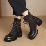 Exquisite Handcrafted Leather Women's Shoes – Luxurious Elegance(Easn20182271)