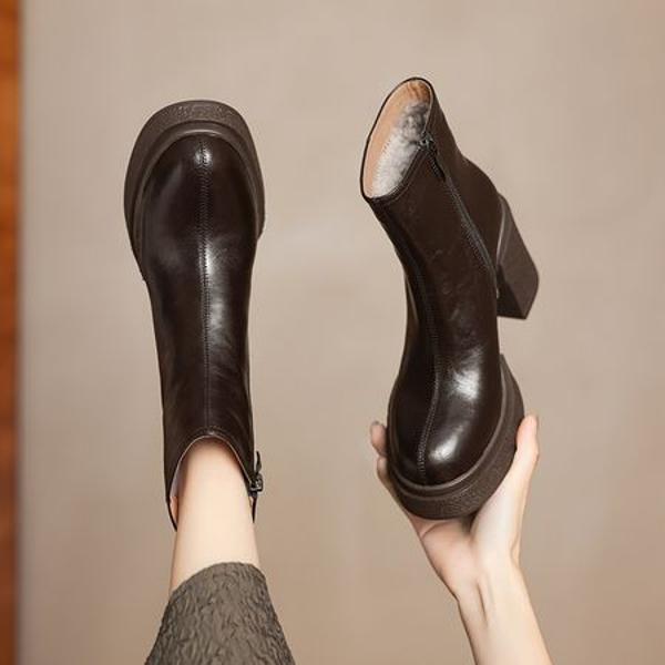 Elegant Handcrafted Genuine Leather Shoes - Luxurious Craftsmanship(Easn20182283)