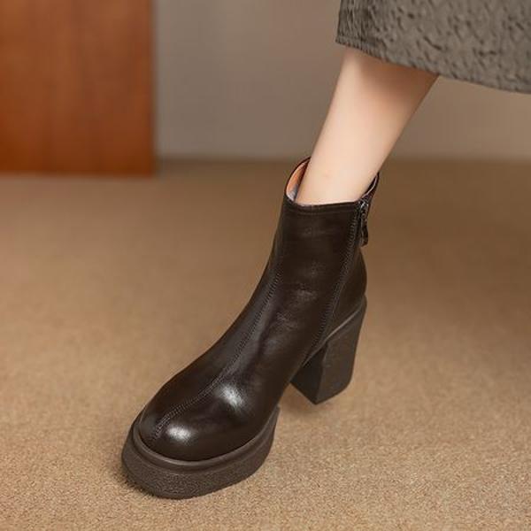 Elegant Handcrafted Genuine Leather Shoes - Luxurious Craftsmanship(Easn20182283)