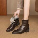 Luxurious Handmade Leather Women's Shoes: Artisanal Elegance(Easn20182282)