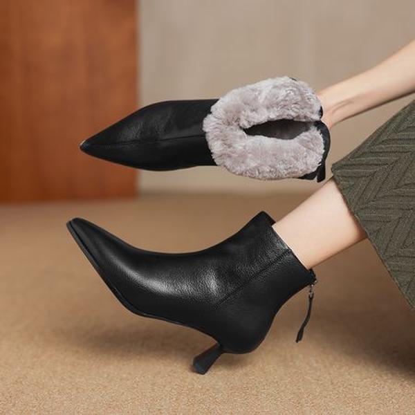 Elegant Handmade Leather Women’s Shoes: Luxury Craftsmanship & Premium Quality(Easn20182278)