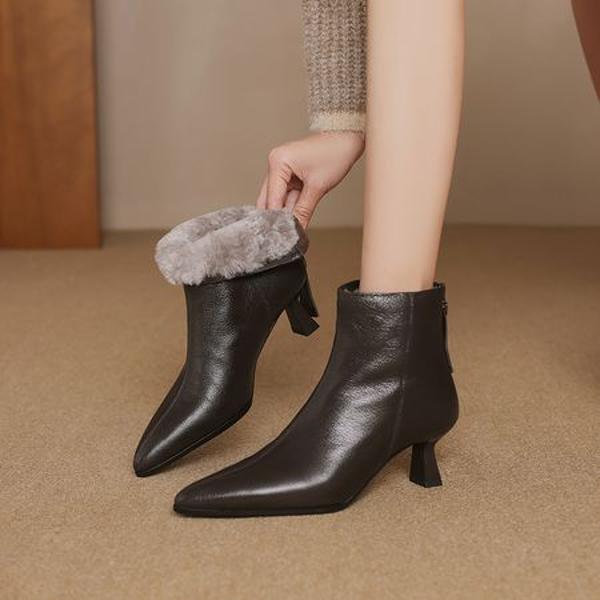 Elegant Handmade Leather Women’s Shoes: Luxury Craftsmanship & Premium Quality(Easn20182278)