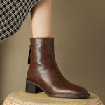 Exquisite Handcrafted Leather Women's Shoes for Ultimate Elegance(Easn20181358)