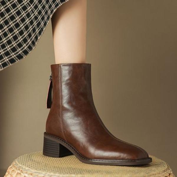 Exquisite Handcrafted Leather Women's Shoes for Ultimate Elegance(Easn20181358)