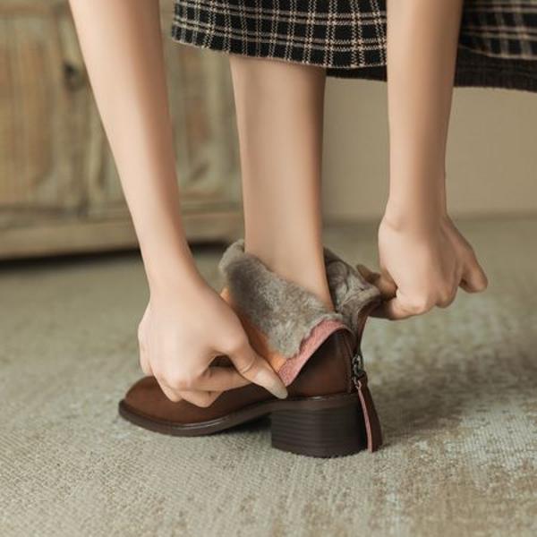 Exquisite Handcrafted Leather Women's Shoes for Ultimate Elegance(Easn20181358)