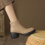 Elegant Handcrafted Leather Women's Shoes: Luxury Quality(Easn20181389)