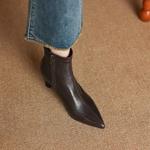 Handcrafted Genuine Leather Women's Shoes - An Elegant Touch of Luxury and Quality(Easn20182285)