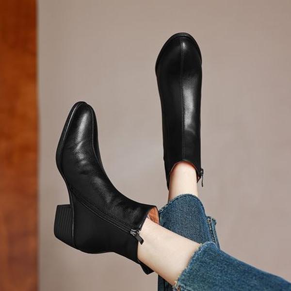 Luxurious Handmade Leather Women's Shoes: Elegance Redefined(Easn20182289)