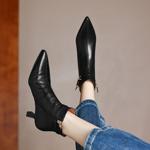 Handcrafted Genuine Leather Women's Shoes: Timeless Elegance and Superior Quality(Easn20182286)