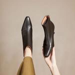 Exquisite Handcrafted Leather Women's Shoes for Elegant Style(Easn20182301)