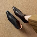 Exquisite Handcrafted Leather Women's Shoes for Elegant Style(Easn20182301)