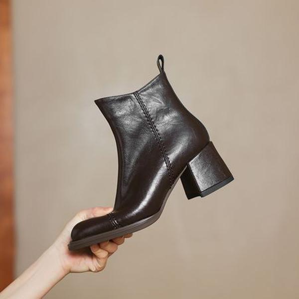 Exquisite Handmade Leather Women's Shoes: An Epitome of Luxury and Elegance(Easn20182305)