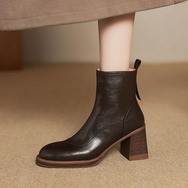 Handcrafted Luxury Leather Women's Shoes - Elegance Redefined(Easn20182307)