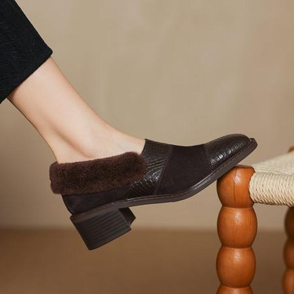 Exquisite Handcrafted Leather Women’s Shoes for Elegance(Easn20182323)