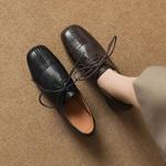 Handcrafted Genuine Leather Women's Shoes: Luxurious Elegance in Every Stitch(Easn2018a2123)