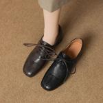 Handcrafted Genuine Leather Women's Shoes: Luxurious Elegance in Every Stitch(Easn2018a2123)