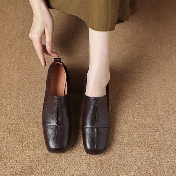 Handcrafted Luxury Leather Women’s Shoes: Elegance Redefined(Easn2018a2080)