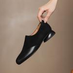 Elegant Handcrafted Leather Women's Shoes: Luxurious Quality Craftsmanship(Easn2018a2120)