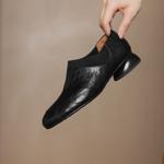 Handcrafted Luxury Leather Women's Shoes, Exquisite Craftsmanship(Easn2018a2121)