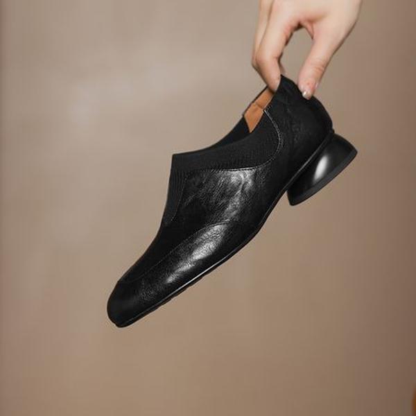 Handcrafted Luxury Leather Women's Shoes, Exquisite Craftsmanship(Easn2018a2121)