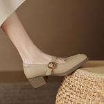 Handcrafted Genuine Leather Women's Shoes: Luxury, Elegance, Quality Craftsmanship(Easn2018a1898)