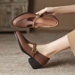 Handcrafted Genuine Leather Women's Shoes: Luxury, Elegance, Quality Craftsmanship(Easn2018a1898)