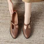 Handcrafted Genuine Leather Women's Shoes: Luxury, Elegance, Quality Craftsmanship(Easn2018a1898)