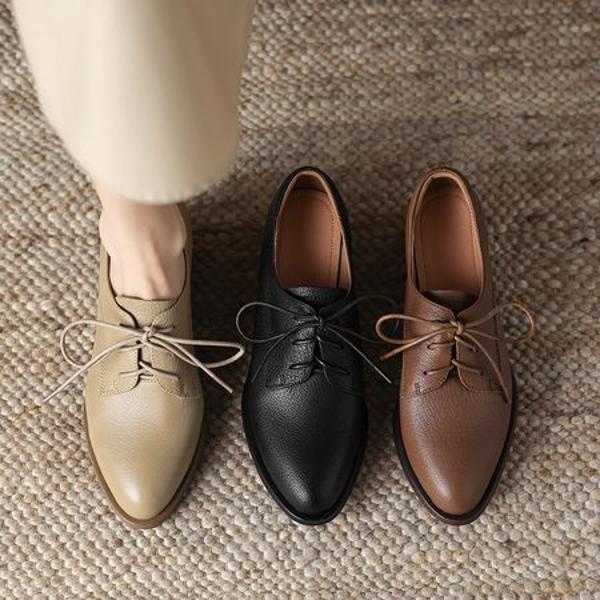 Exquisite Handmade Genuine Leather Women's Shoes of Elegance(Easn2018a1901)