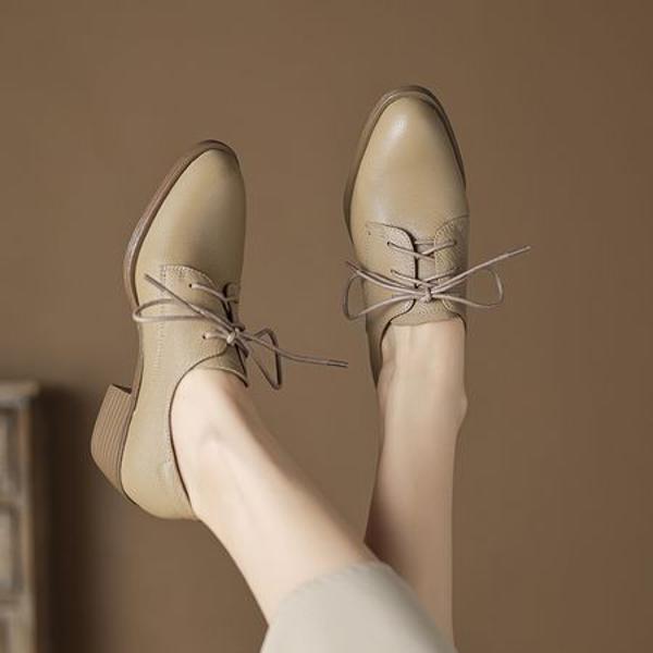 Exquisite Handmade Genuine Leather Women's Shoes of Elegance(Easn2018a1901)