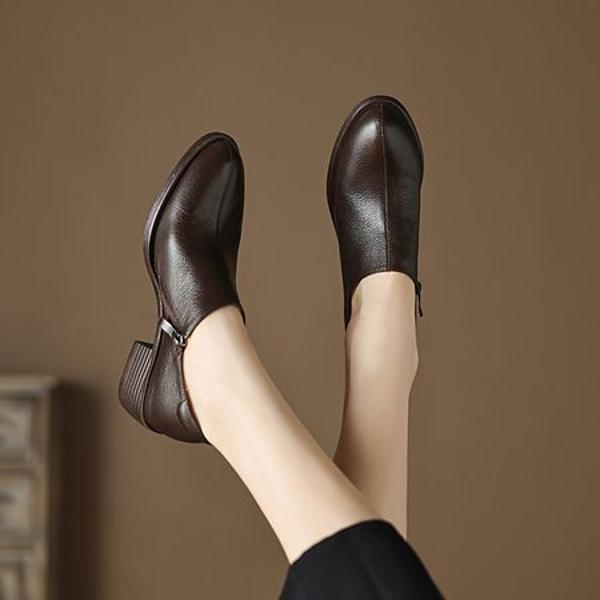 Handcrafted Luxury Leather Women's Shoes: Unmatched Elegance & Quality(Easn2018a1902)